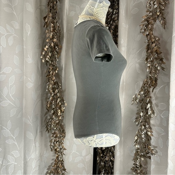 Express One Eleven Bodysuit | Women’s SP | Green | Deep V Crisscross Y2K - Picture 3 of 12